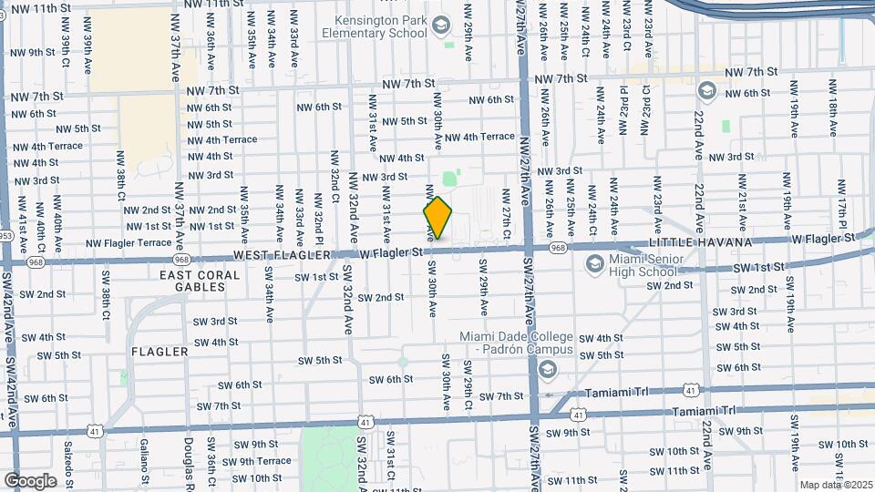 2999 W Flagler St Map and Location Details