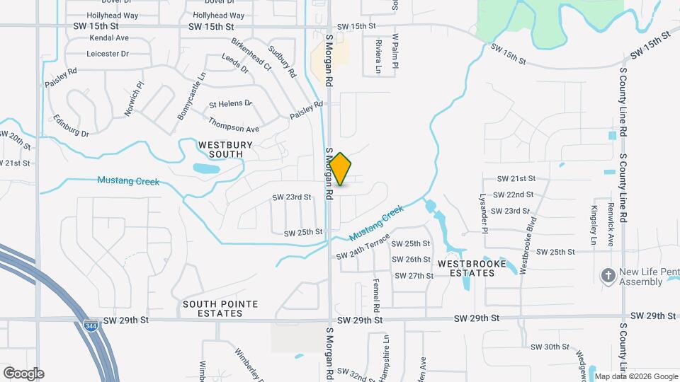 9737 SW 23rd St Map and Location Details