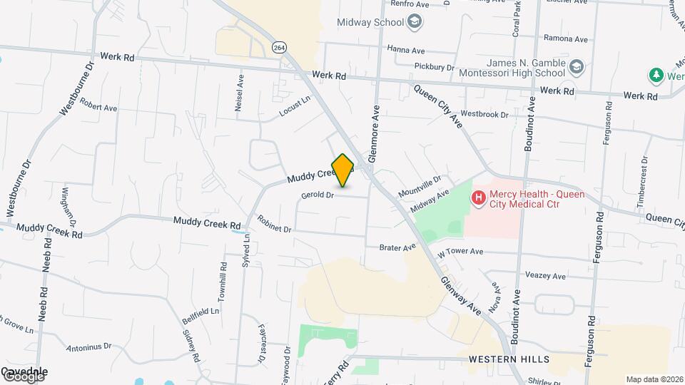 3332 Gerold Dr Map and Location Details