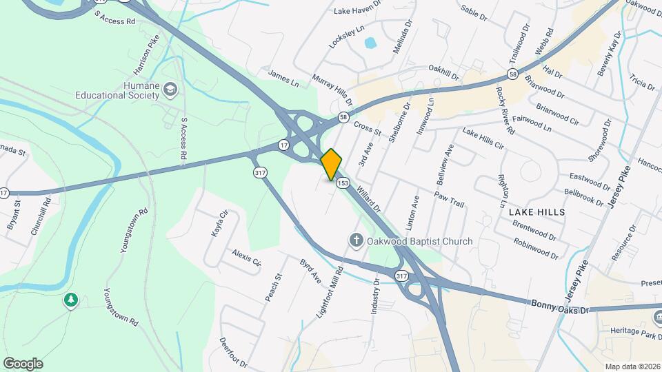 4330 Wilson St Mapa y Detalles de la Ubicación