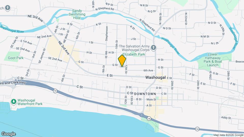 617 12th St Map and Location Details