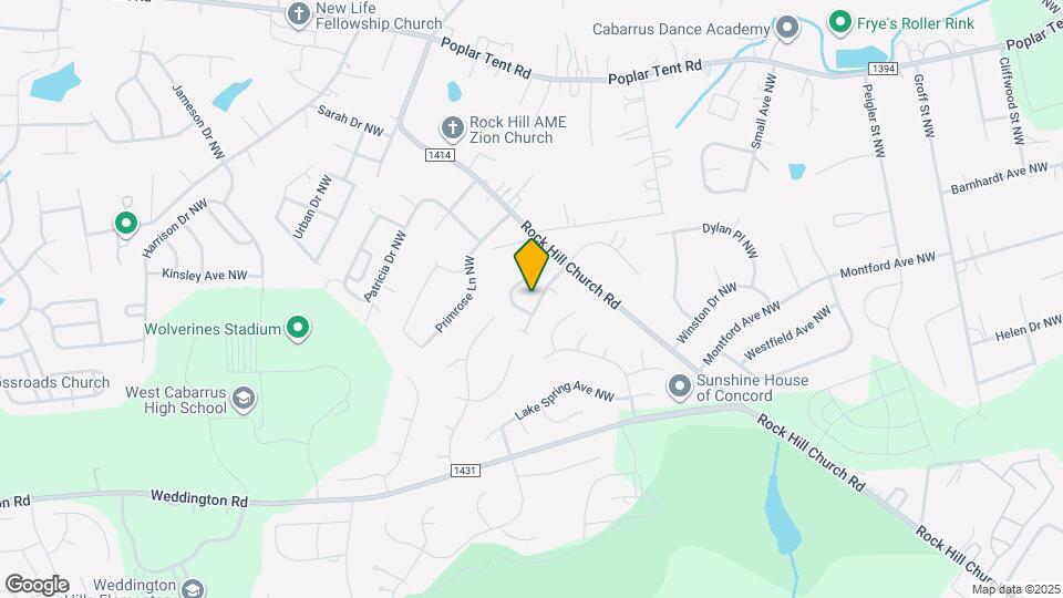 3356 Prescott Pl NW Map and Location Details