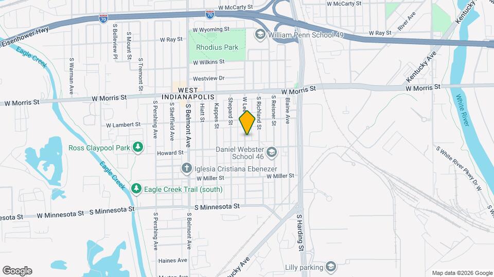 1339 W Lee St Map and Location Details