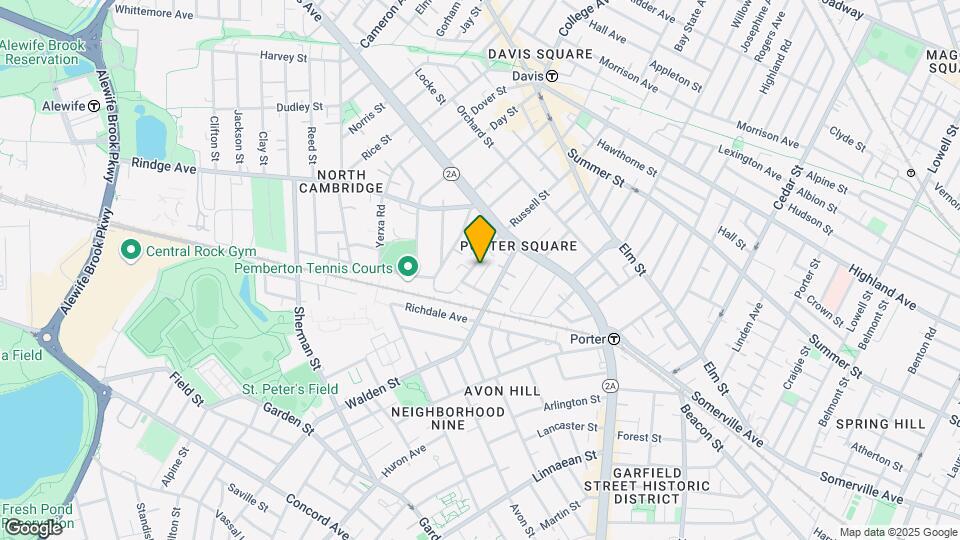 32 Cogswell Ave, Unit 2 Map and Location Details