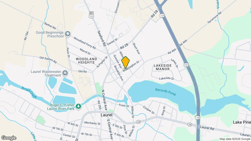 110 Washington St Map and Location Details