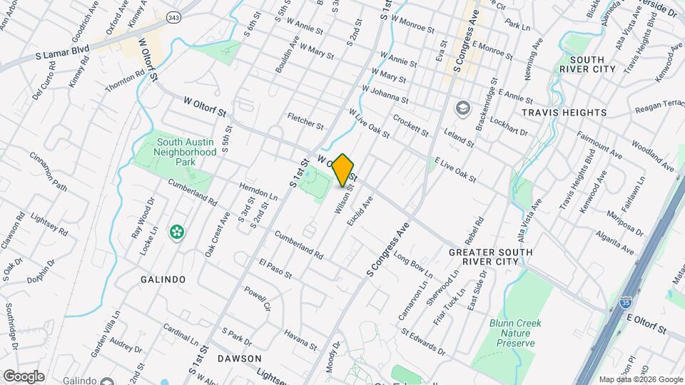 2412 Wilson St Map and Location Details