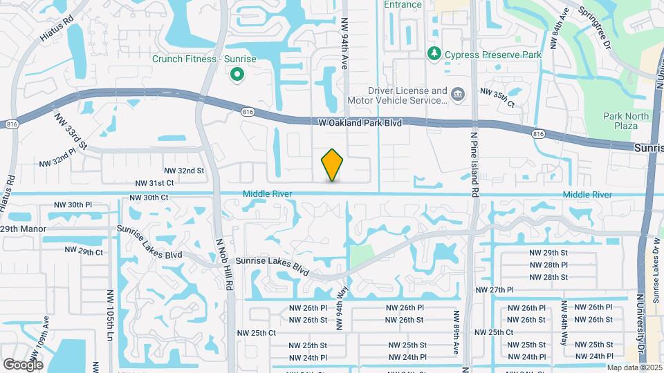9420 NW 31st Pl Map and Location Details
