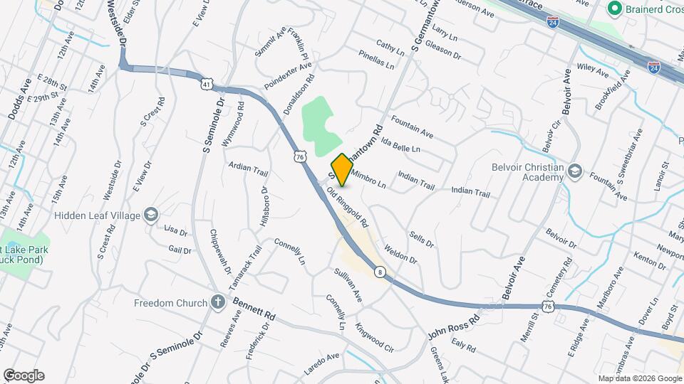 3613 Old Ringgold Rd Map and Location Details