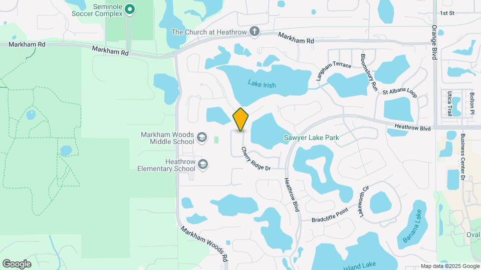 1585 Cherry Ridge Dr Map and Location Details