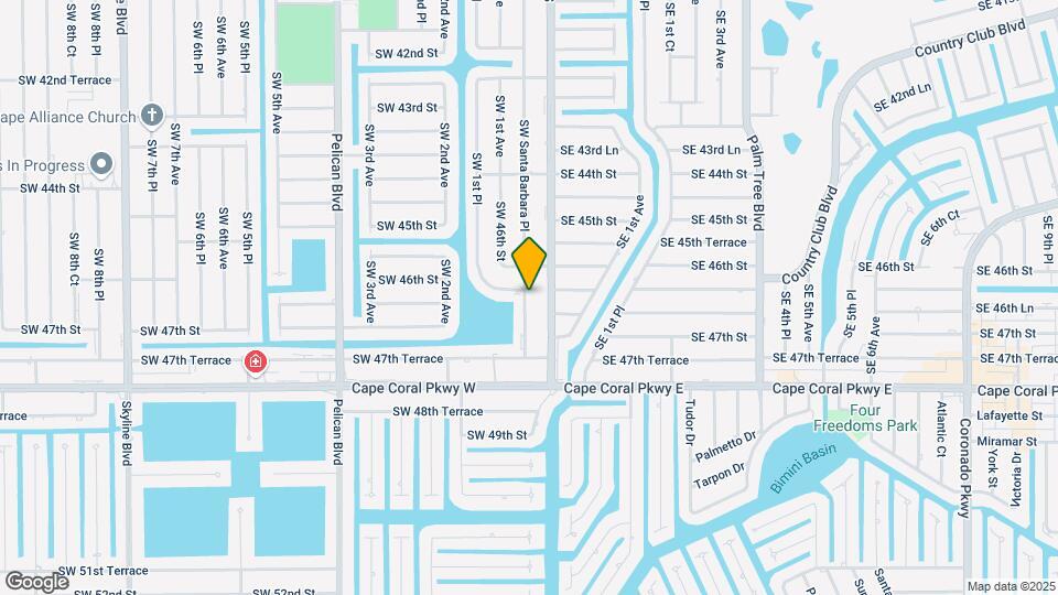 4641 SW Santa Barbara Pl-Unit -6 Map and Location Details