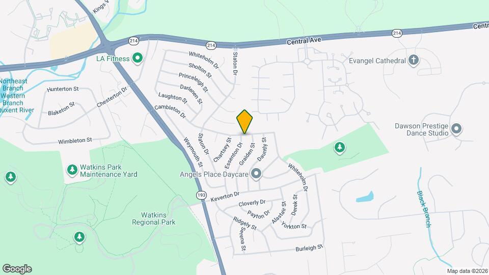 100 Essenton Dr Map and Location Details