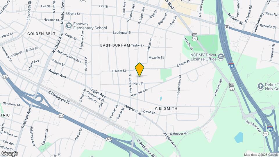 117 S Briggs Ave Map and Location Details