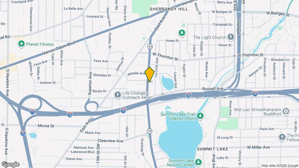 1317 Manchester Rd Map and Location Details