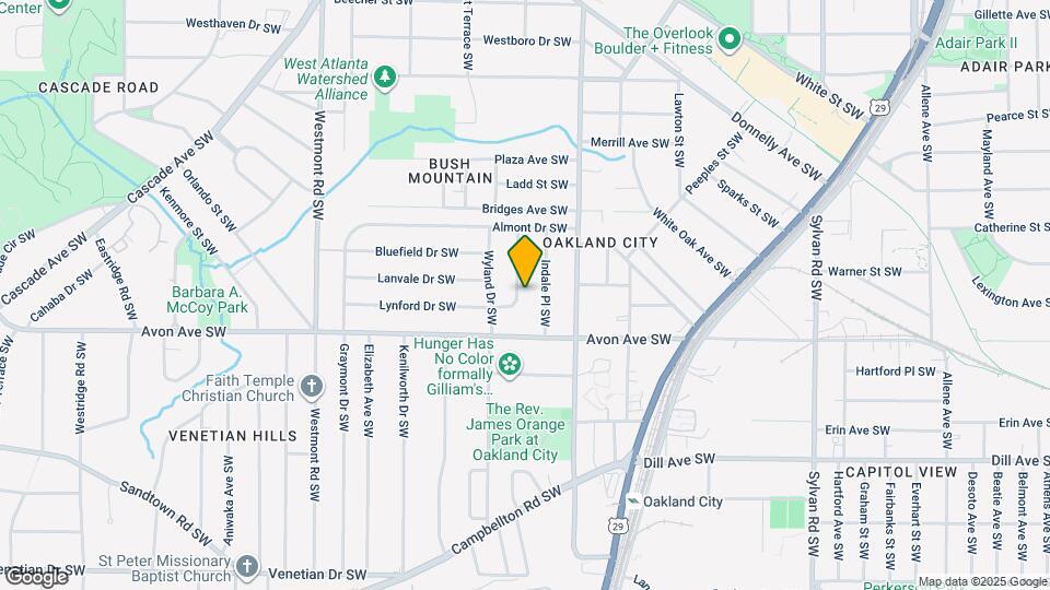 1146 Edgefield Dr SW Map and Location Details