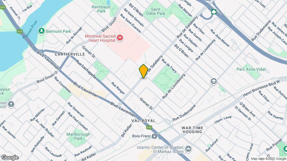 5620 De Salaberry Rue Map and Location Details