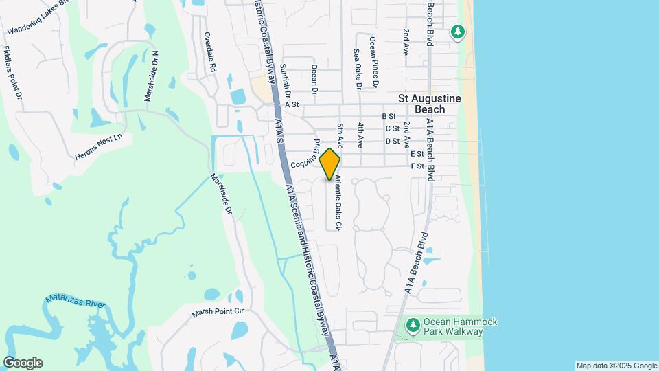 64 Atlantic Oaks Cir Mapa y Detalles de la Ubicación