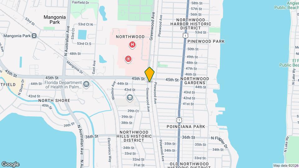 4502 Greenwood Ave Mapa y Detalles de la Ubicación