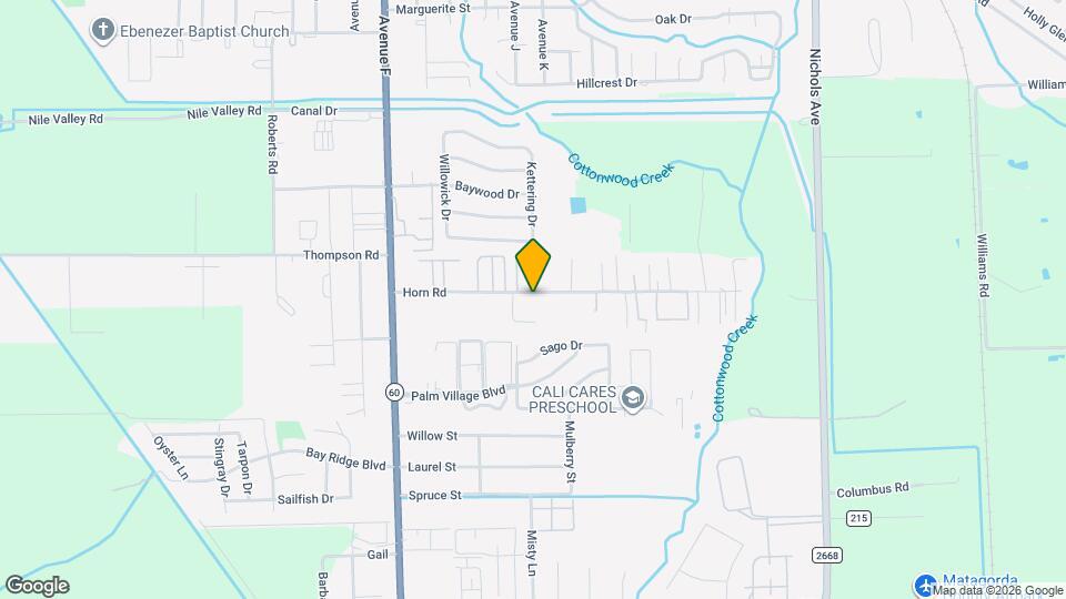 2108 Horn Rd Map and Location Details