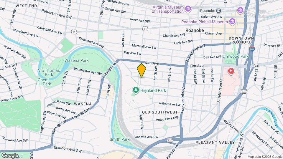 540 Highland Ave SW Map and Location Details