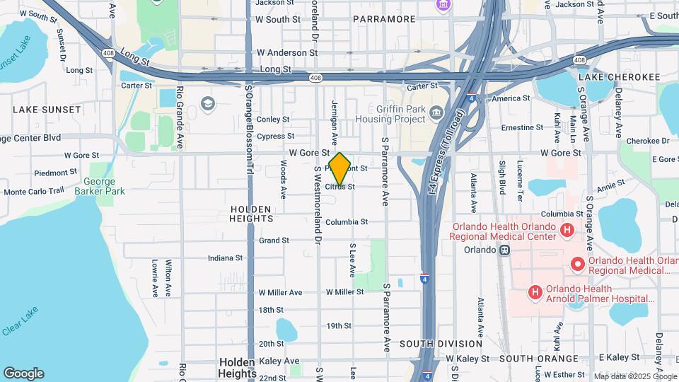 904 Citrus St Map and Location Details
