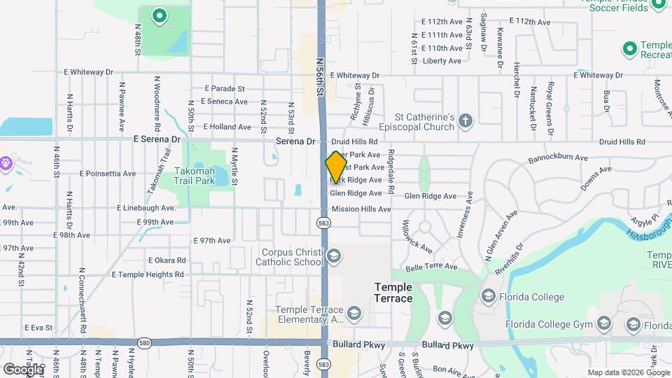104 Glen Ridge Ave Map and Location Details
