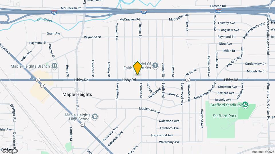 17515 Libby Rd Map and Location Details