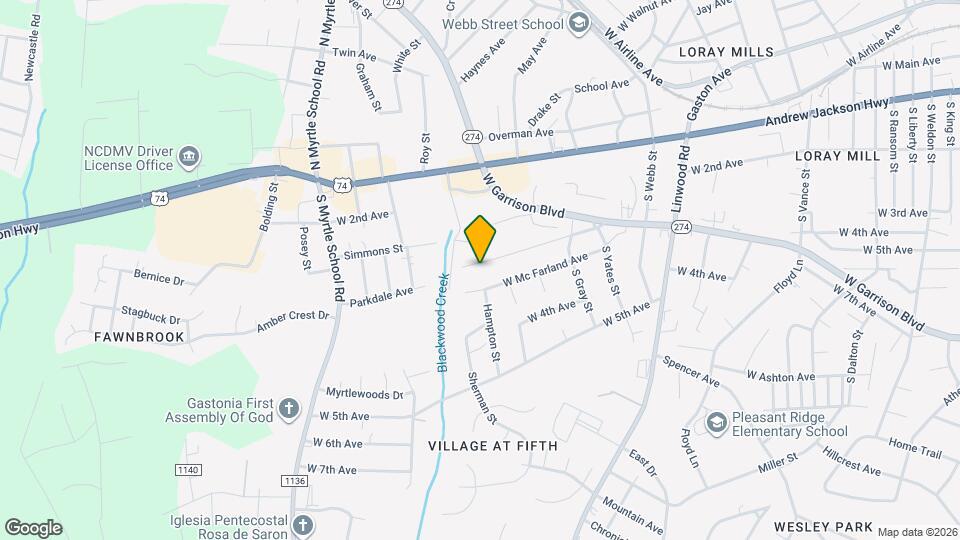 1907 Parkdale Ave Map and Location Details