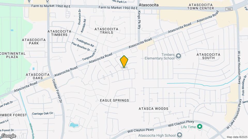 18502 Blanca Springs Court Map and Location Details