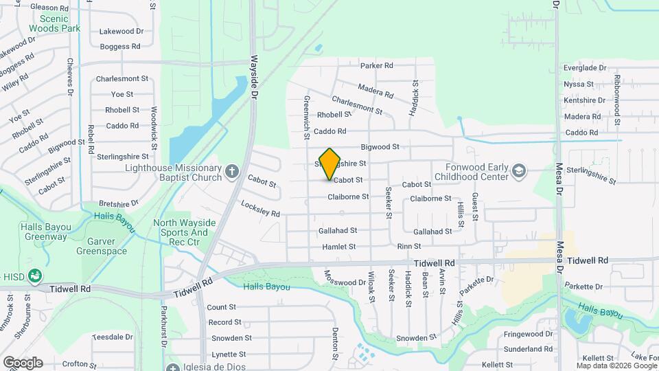 8134 Cabot St Map and Location Details