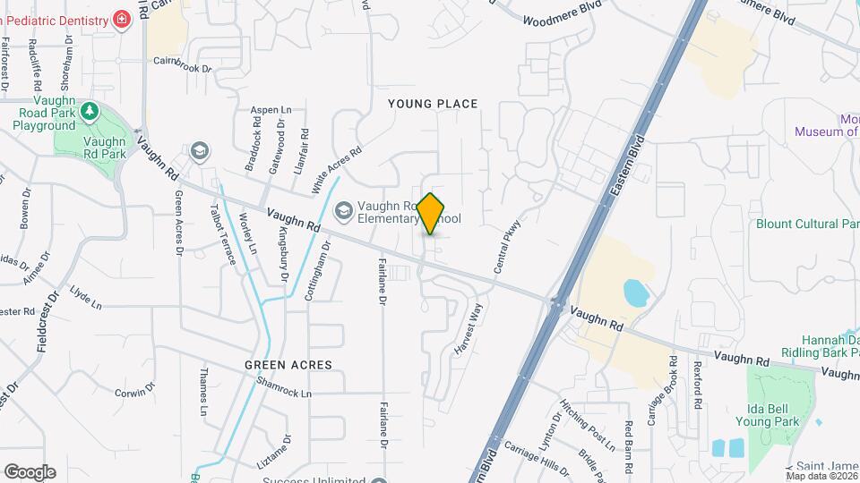 1845 Young Farm Rd Map and Location Details