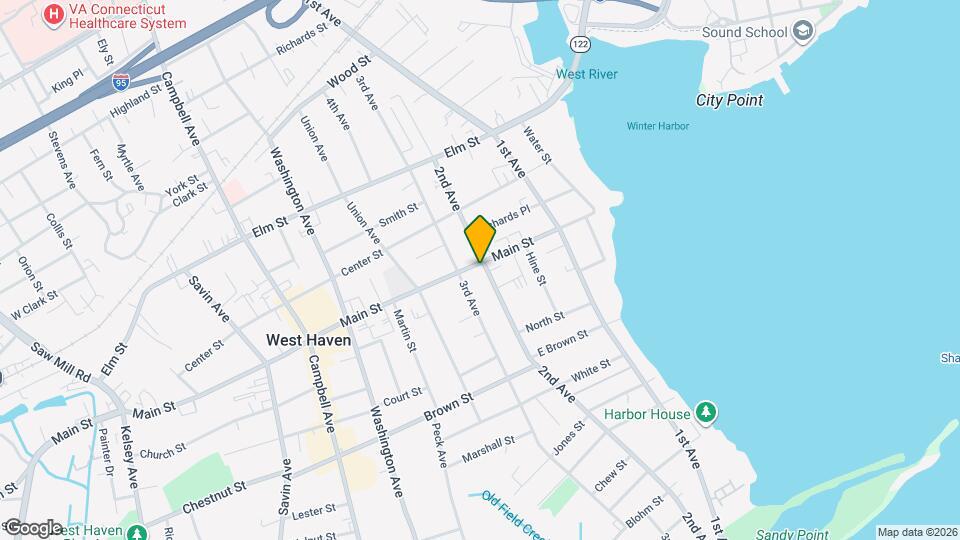 156 Main St, Unit 2nd Floor Map and Location Details