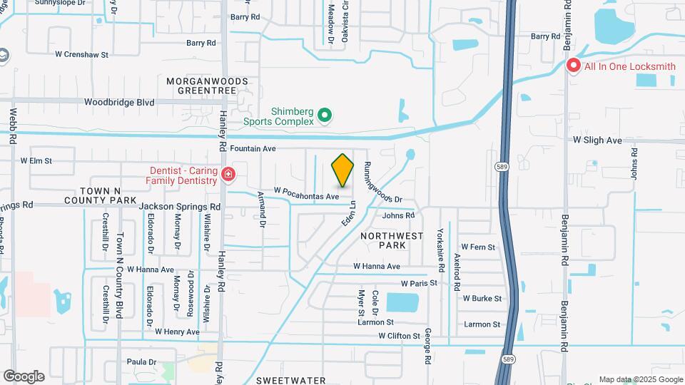 6801 Wayside Ct Map and Location Details