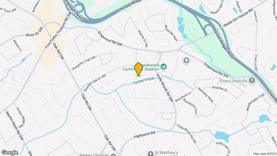 1201 Holly Hills Dr SW Map and Location Details