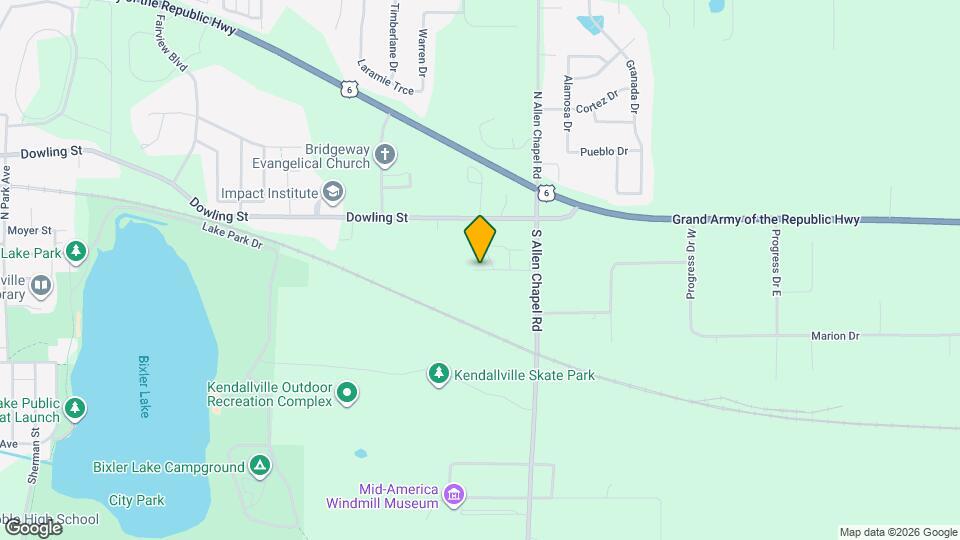 1911 Deerfield Ln Map and Location Details