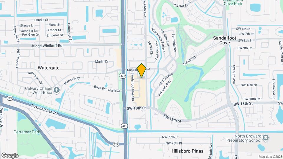 23816 SW 65th Way Map and Location Details