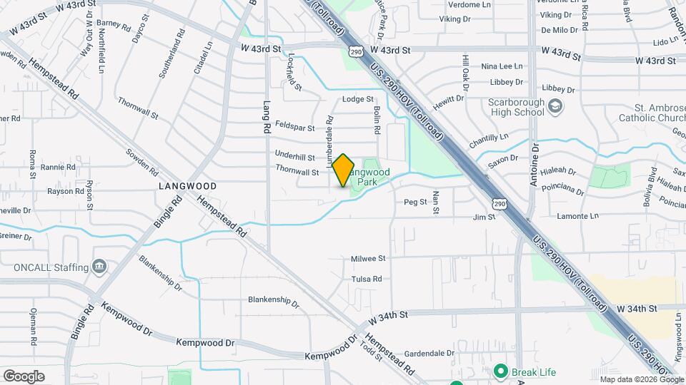 6347 Limestone St Map and Location Details