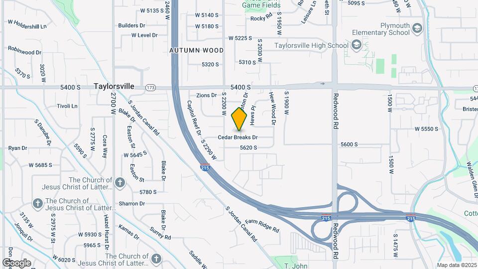 5568 Hugoton Dr Map and Location Details