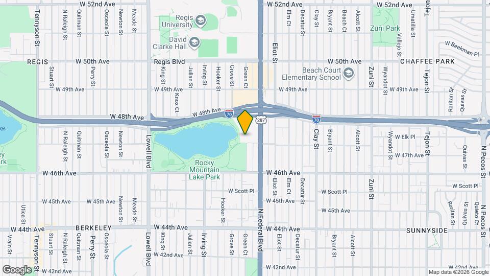 Rocky Mountain Lake Townhomes Mapa y Detalles de la Ubicación
