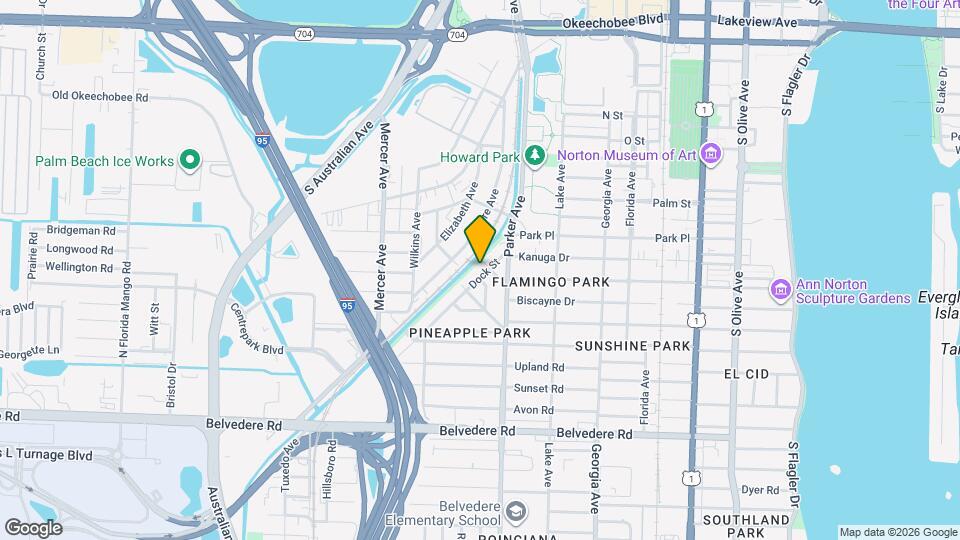 2005 Dock St Map and Location Details