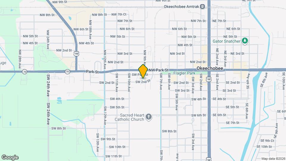 110 SW 9th Ave Map and Location Details