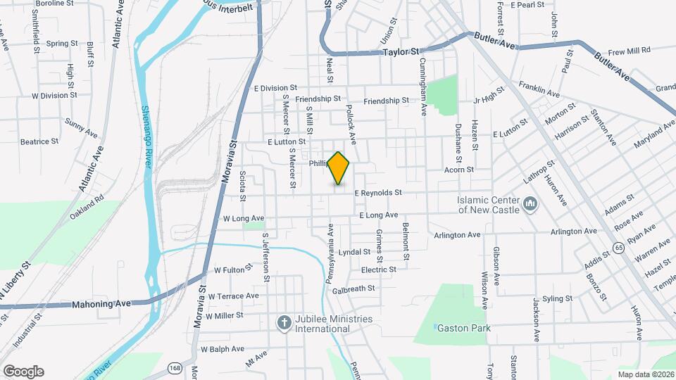 1119 Agnew St Map and Location Details