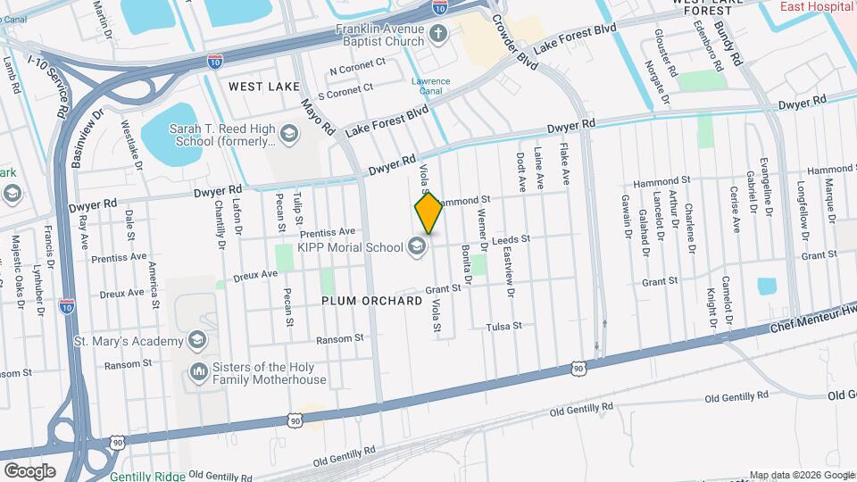 4708 Viola St, Unit 4708 VIOLA Map and Location Details