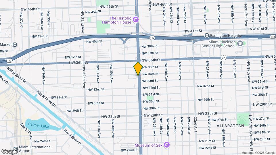 3350 SW 27th Ave Map and Location Details