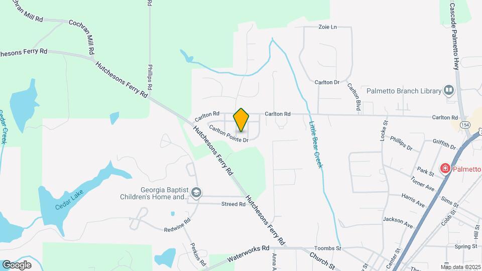 820 Carlton Pointe Terrace Map and Location Details