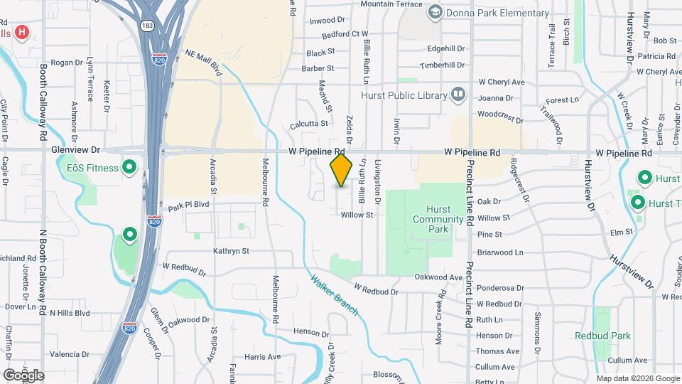 634 Ridgeline Dr Map and Location Details
