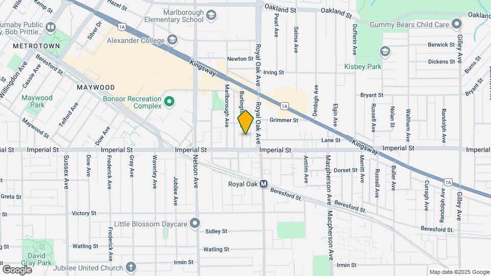 6730 Burlington Ave Map and Location Details