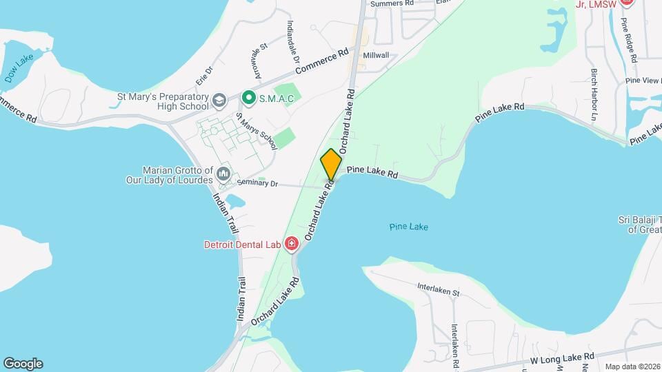 3599 Orchard Lake Rd, Unit 2 Mapa y Detalles de la Ubicación