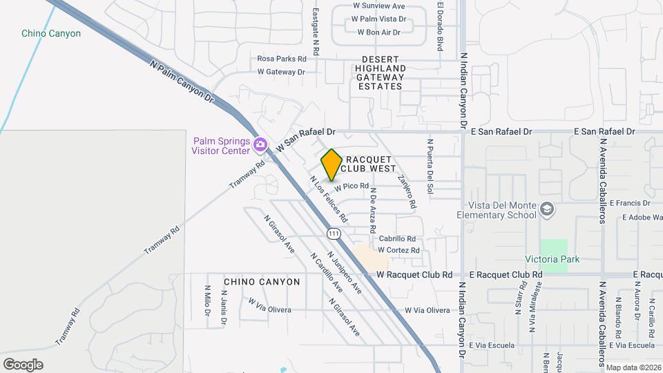 590 W Pico Rd Map and Location Details