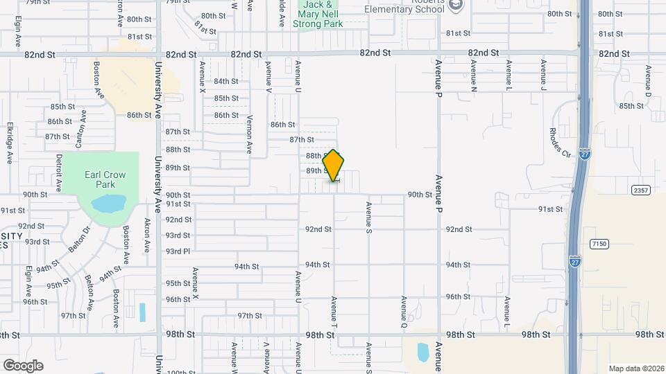 8912 Avenue T Map and Location Details