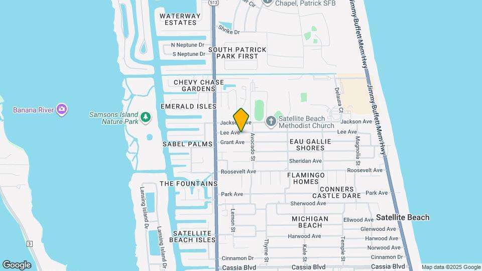 535 Lee Ave Map and Location Details